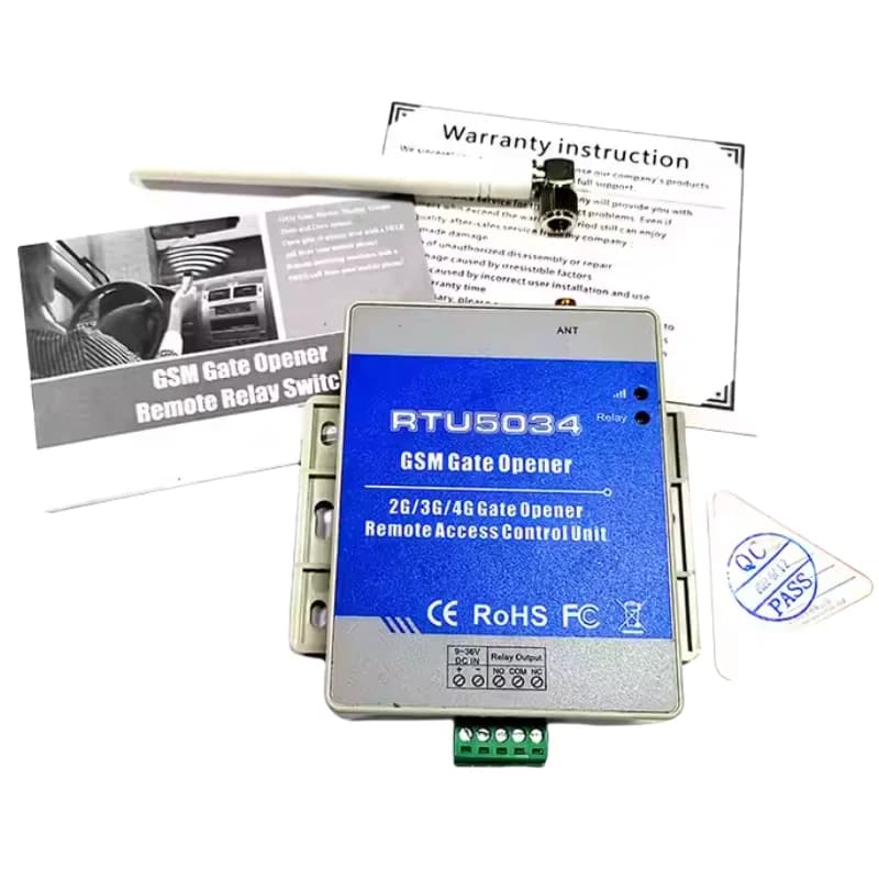 Ouvre-porte de téléphone portable RTU5034 2G GSM