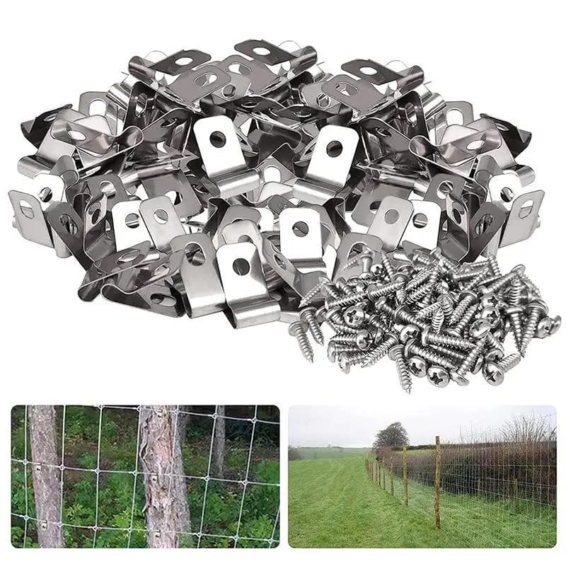 Pinces de fixation de clôture en aluminium