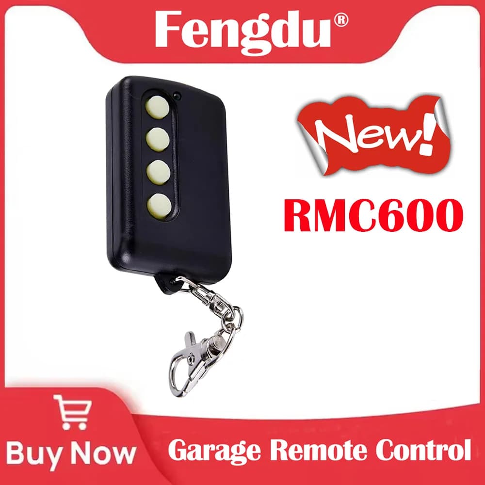 REMOCON RMC-600 LRT-1 Compatible 280 MHz-450 MHz Code fixe transmetteur de porte électrique télécommande