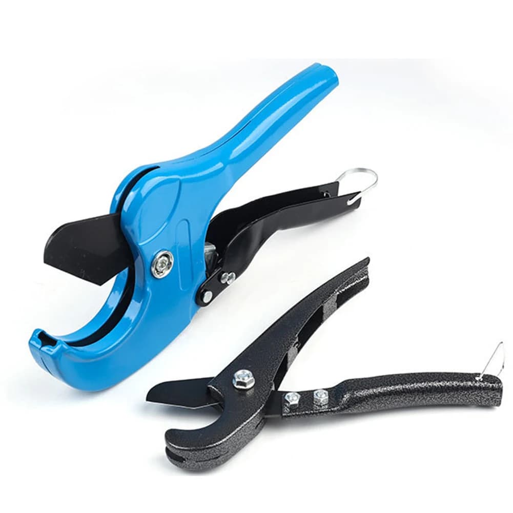 Coupe-tuyau en PVC avec poignée en caoutchouc pour couper efficacement les tuyaux en plastique PE, PU et multicoques