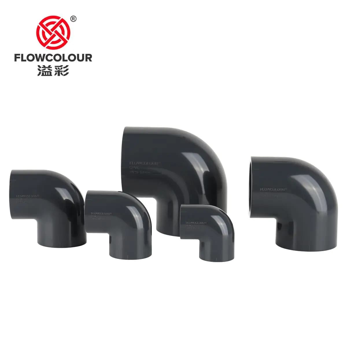 Flowcolor 20mm-63mm PVC coude à 90 degrés UPVC maison jardin Irrigation raccords de tuyaux d'eau Aquarium réservoir de poisson Joints de tubes