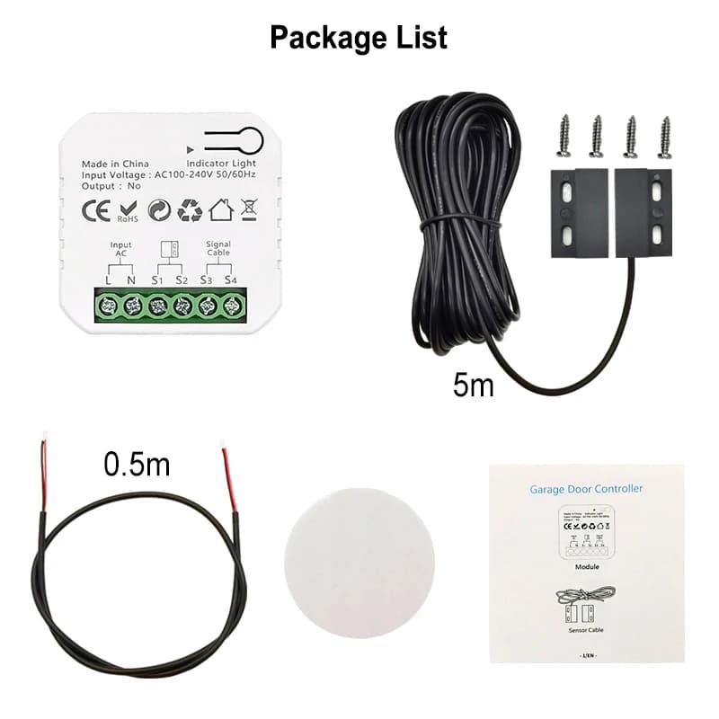 Contrôleur de portail coulissant motorisé ZigBee