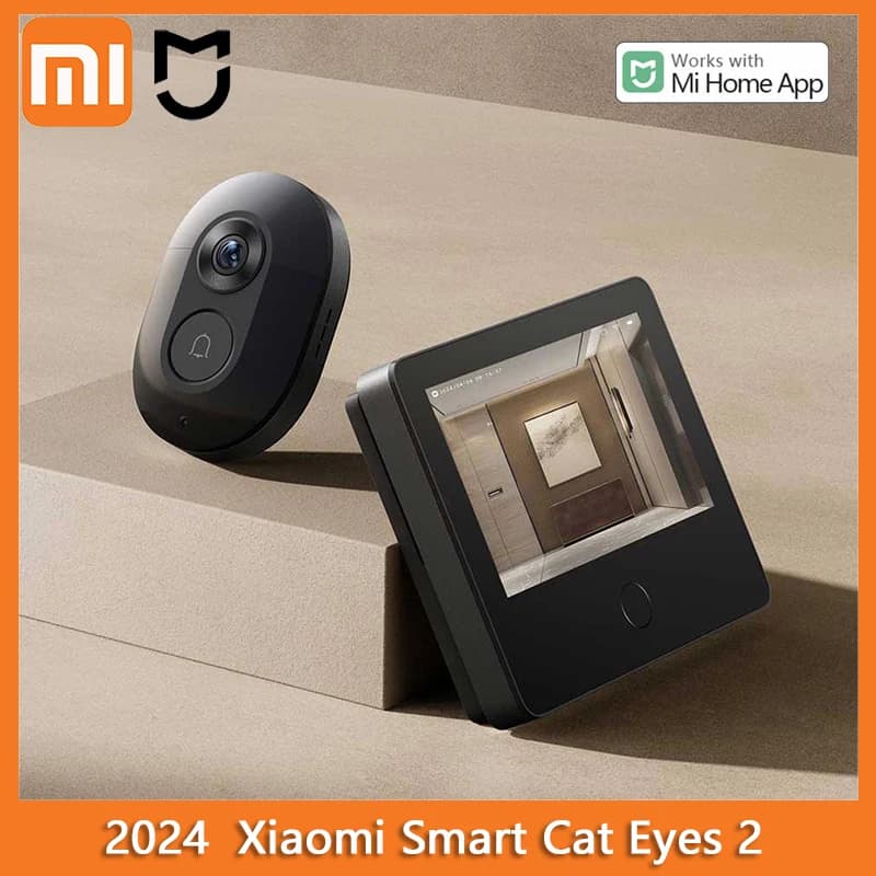 Xiaomi-Interphone vidéo Smart Cat Eye 2