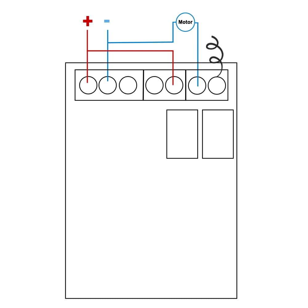 Universal SCS SENTINEL Contrôleur Récepteur de Porte de Garage 7-32V 85-250V 2CH 433MHz Télécommande Ouvre-portail