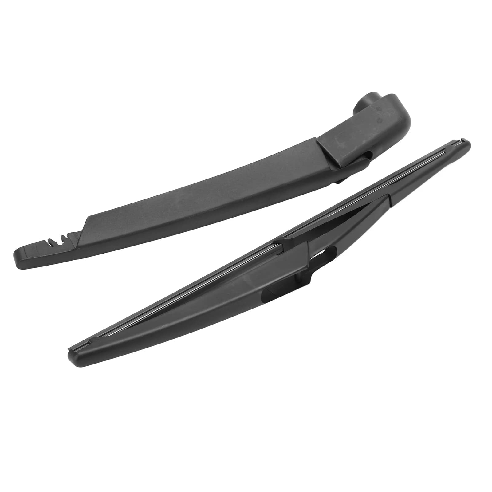 Jeu de lames de bras d'essuie-glace arrière de voiture, 287815304R, noir pour DACIA SANDERO 2005, 2006, 2007, 2008, 2009, 2010, 2011, 2012, 2013-2015