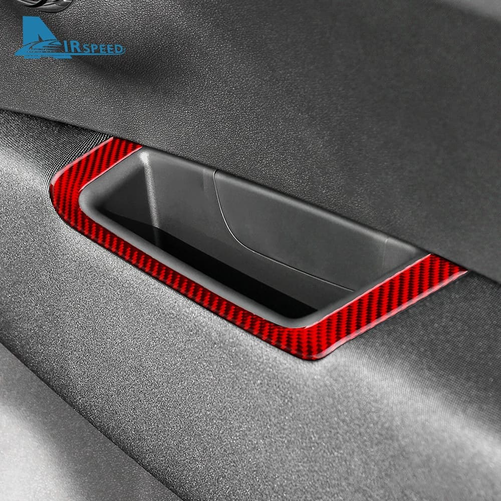 Garniture en Fibre de Carbone Souple pour Fiat 500, 2008-2011, Abarth 595, 2012, 2013, 2014-2015, 2018, 2019, 2020, 2021, 2023