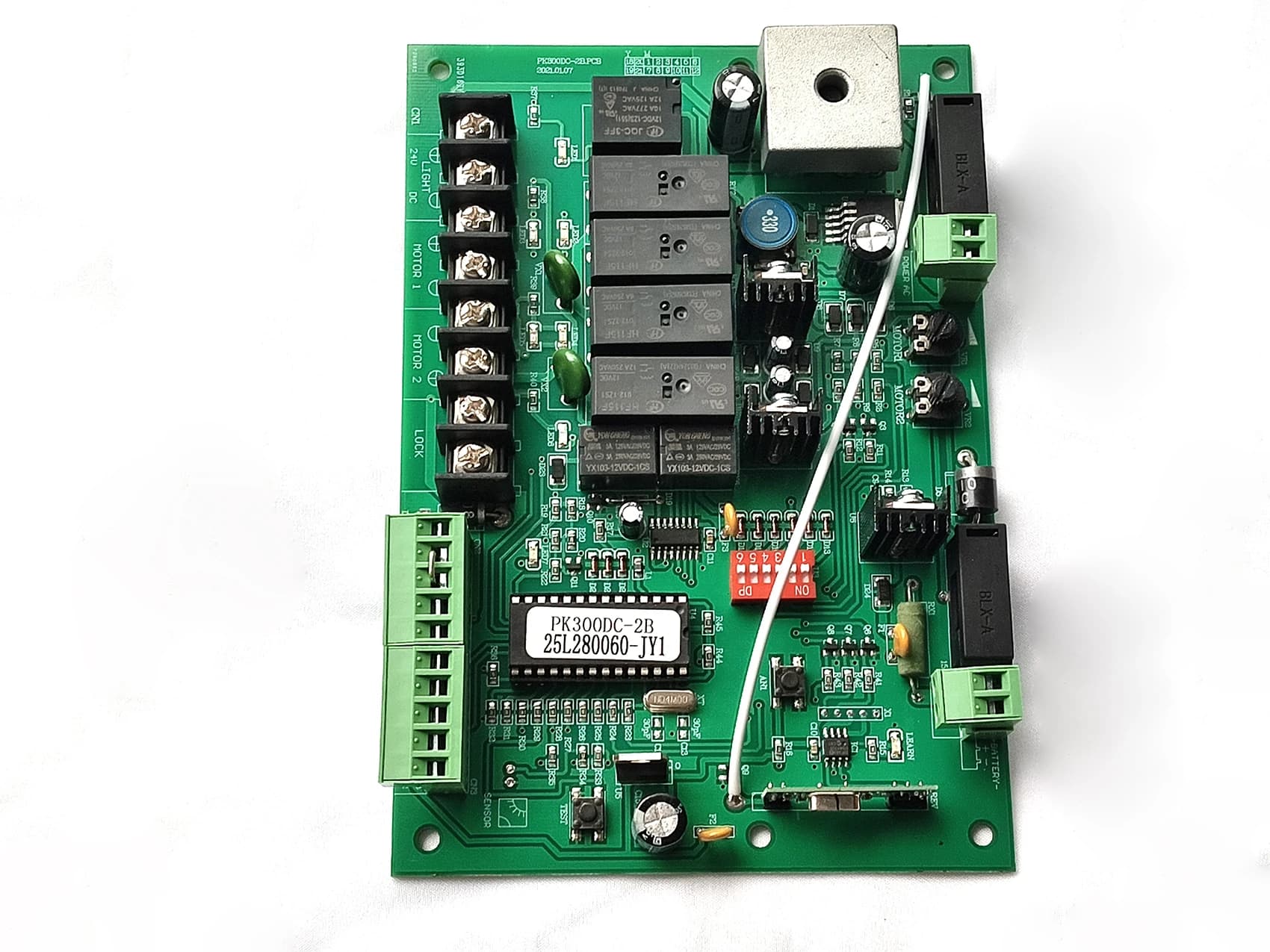 Carte de commande électronique universelle pour moteurs de portails battants 24VDC PK300DC PK350DC