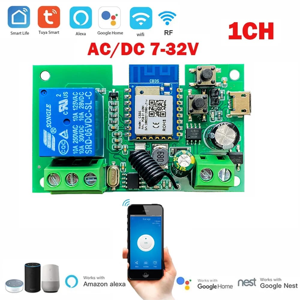Tuya – ouvre-porte de Garage WIFI