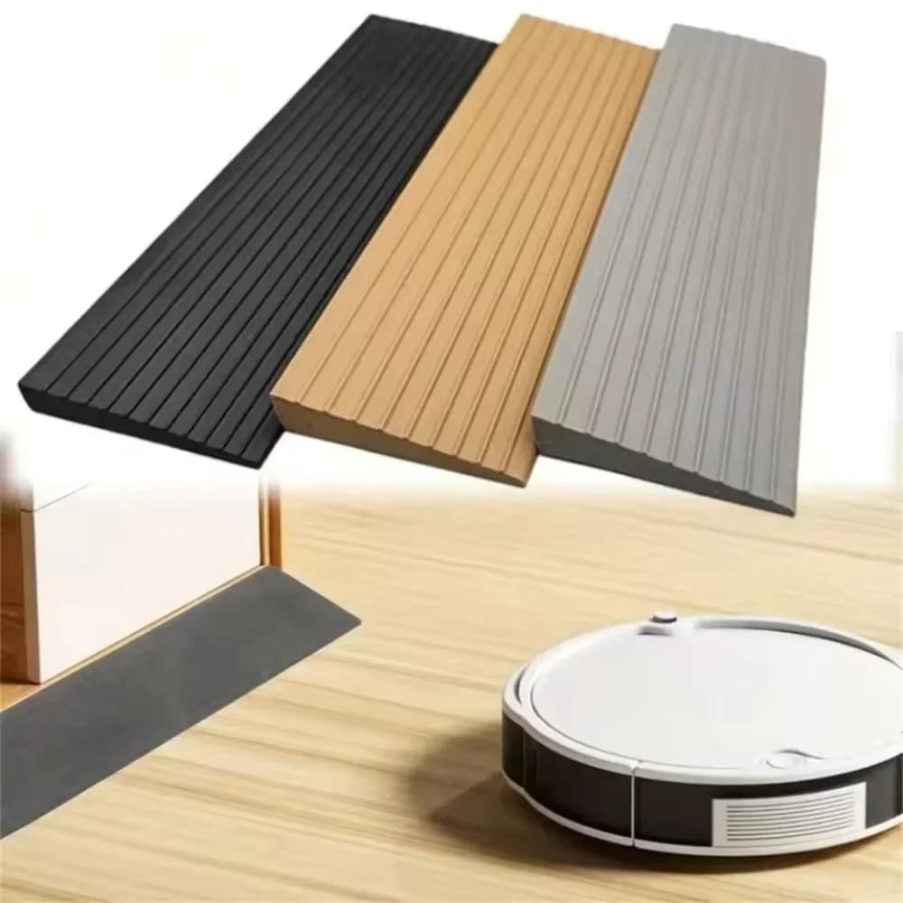 Tapis de rampe polyvalent 0.9m/35.43 pouces, 1 pièce, rampe de seuil de porte, auto-adhésive, Durable, échelle rayée, antidérapant, accessoire pour la maison