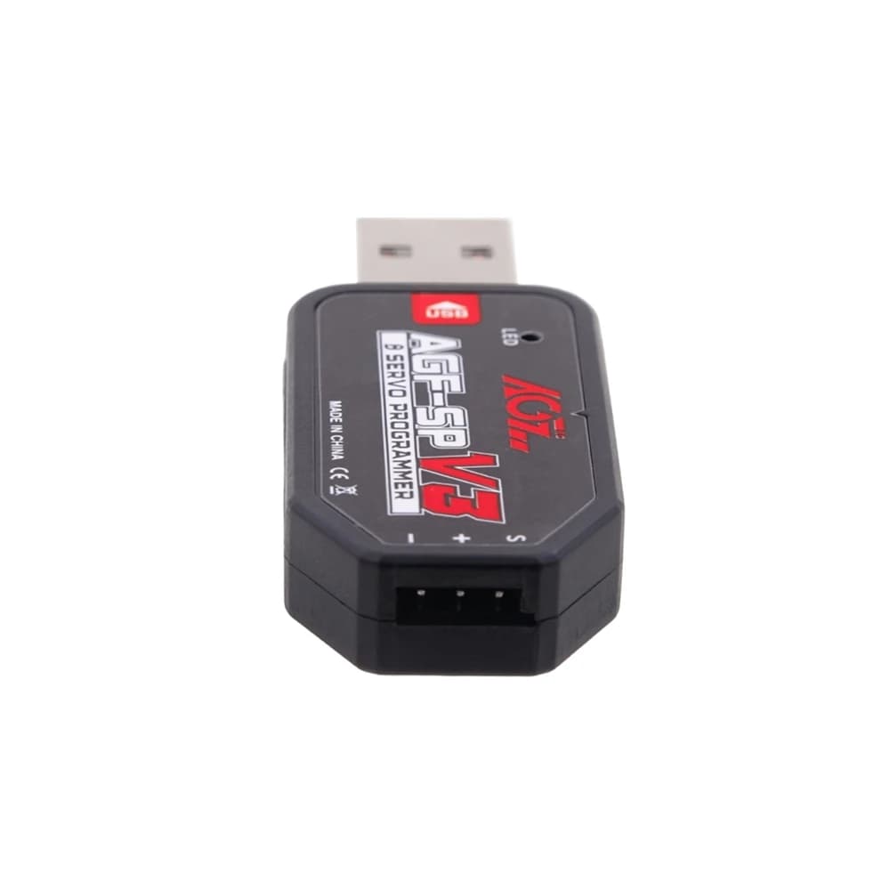 Carte AGF-SPV3 de programme d'USB d'AGFrc utilisée à sœur les paramètres du servo programmable