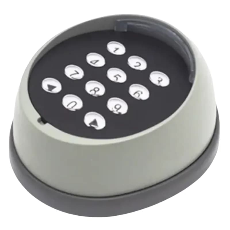 Serrure de porte numérique sans fil à code roulant 433/433
