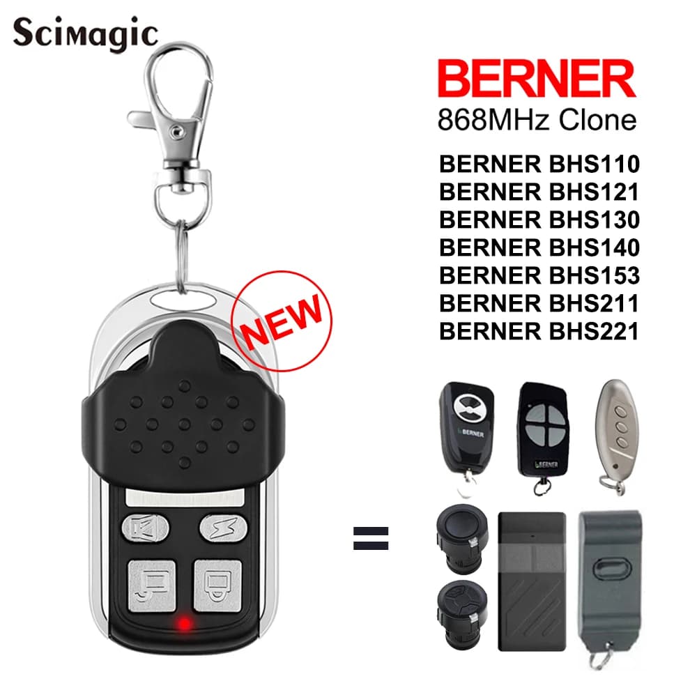 BERNER Télécommande de porte de garage 868mhz
