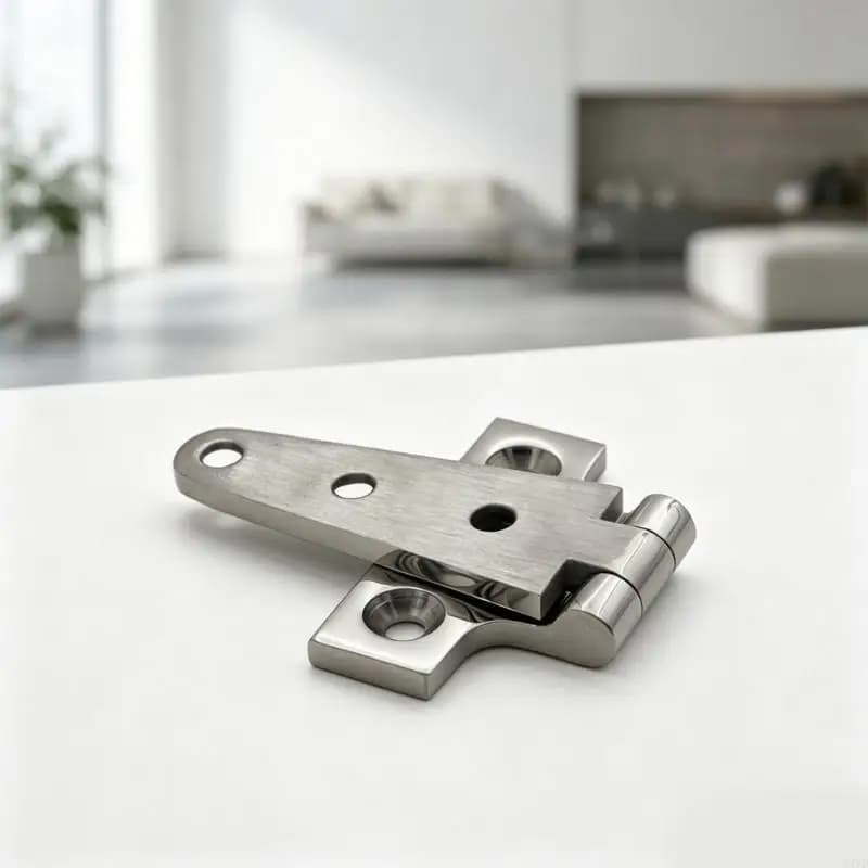 Ensemble quincaillerie porte en forme T