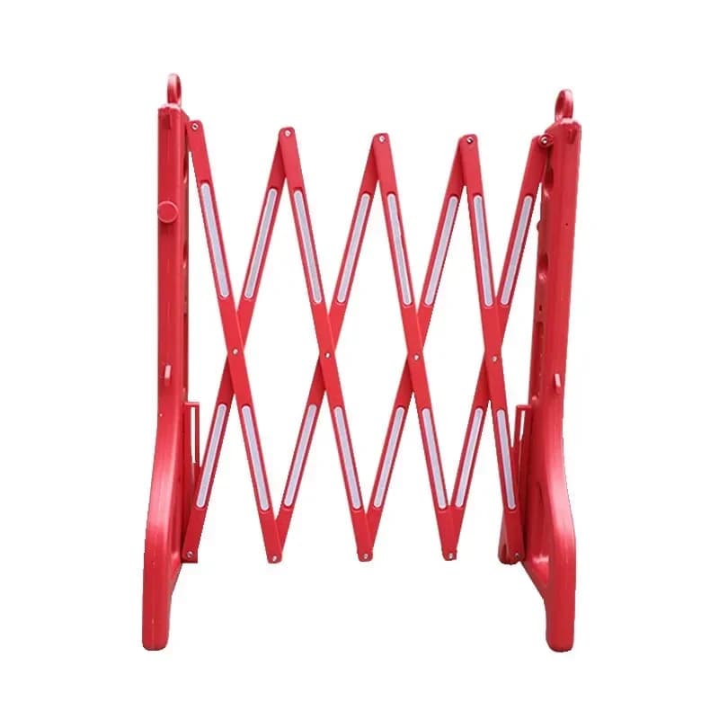 Clôture pliable rétractable en plastique isolé et durable