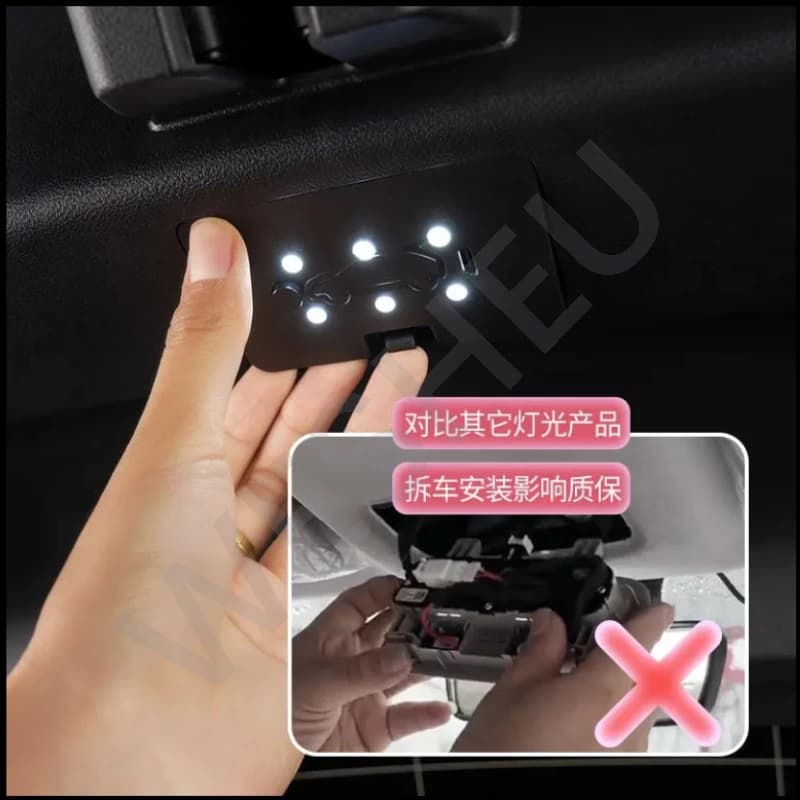 Pour Leapmotor T03 2023 2024 2025 2026 : Modification de la lumière de coffre arrière, éclairage LED intérieur du coffre, accessoires LED pour coffre