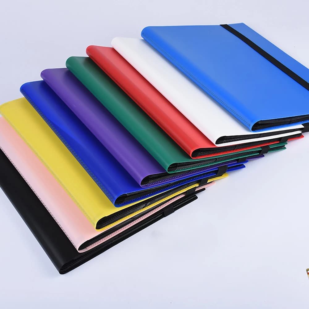 Classeur de cartes 9 pochettes 360 pochettes, Album de cartes à collectionner pour cartes Standard, dossier de collecte de cartes à chargement latéral pour cartes de jeu PTCG