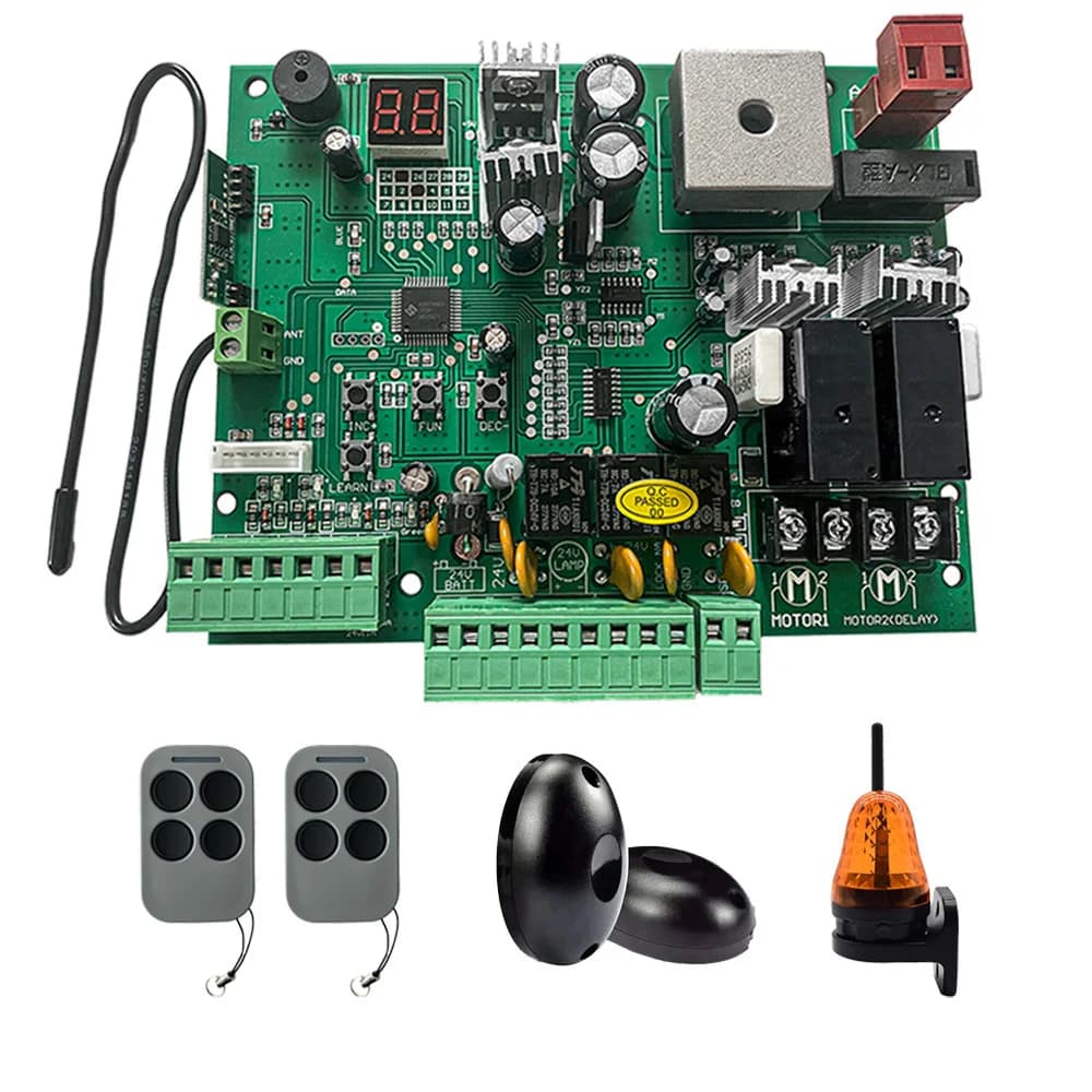 Carte PCB DC 24V pour ouvre-porte battante automatique à Double bras