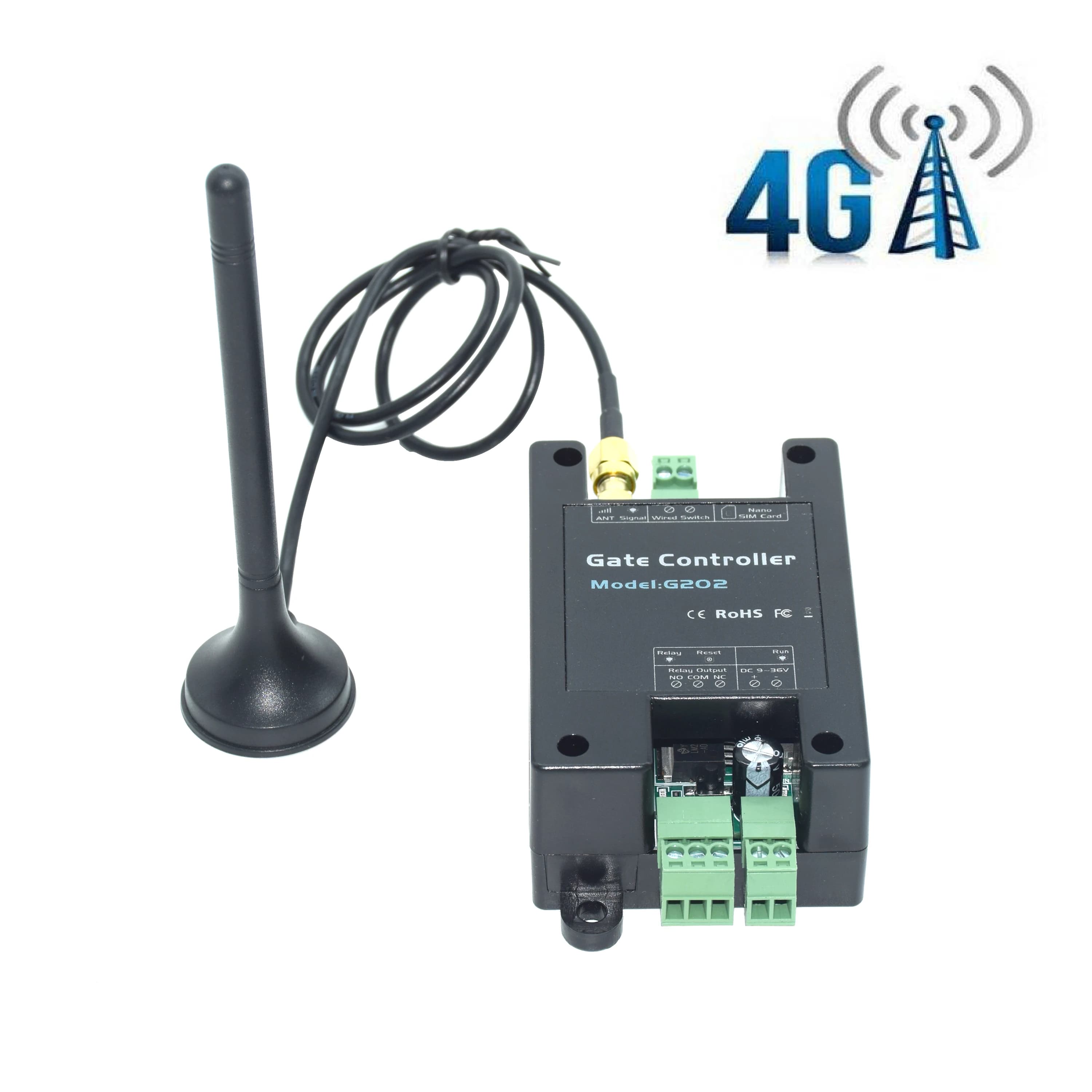 Ouvre-porte télécommandé GSM 4G LTE SMS