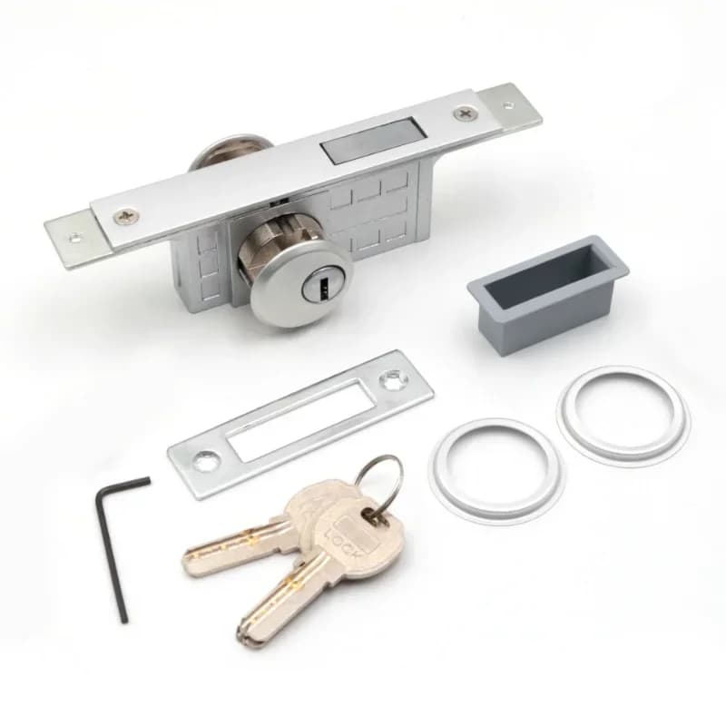Porte profilée universelle en alliage d'aluminium