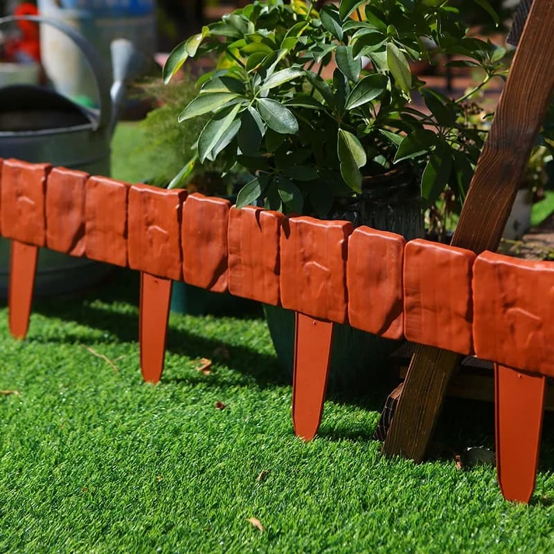 Panneau de clôture de jardin en plastique pliable