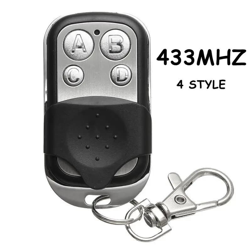 433MHz copie à distance 4 boutons Clone télécommande transmetteur sans fil pour porte de Garage porte électrique RF contrôleur clé de verrouillage