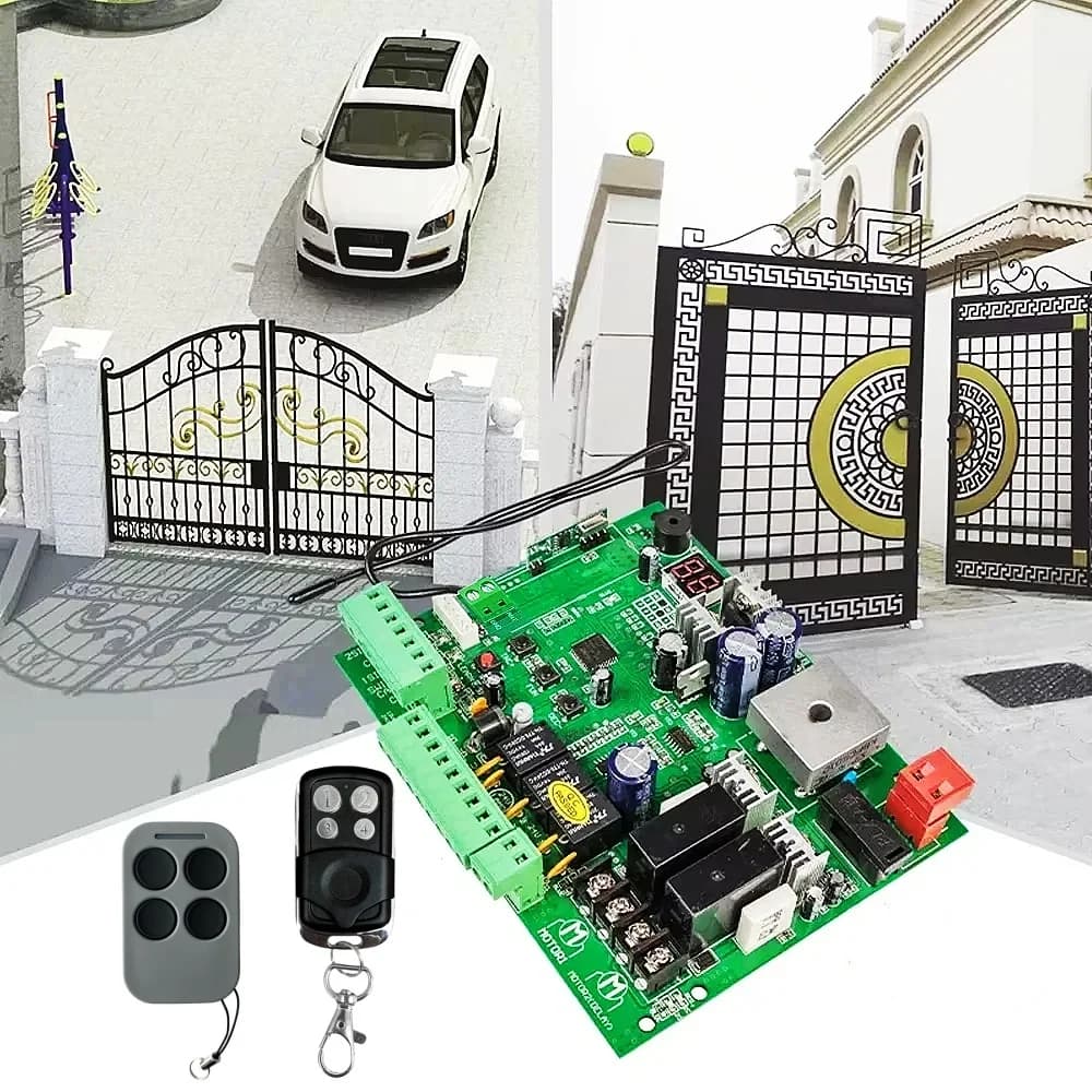 Carte de commande PCB 24V DC pour ouvre-porte battant automatique à double bras - Pièce de rechange pour système intelligent