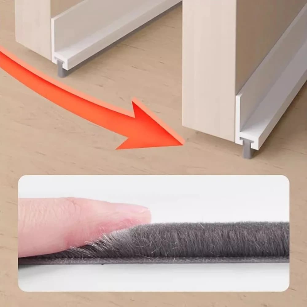 1 pièce de bande d'étanchéité pour portes