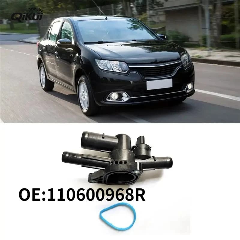 Thermostat de liquide de refroidissement du système de refroidissement du moteur, pour Renault Logan 1.0 12V 2017-2019, pièces de rechange, accessoires, 110600968R