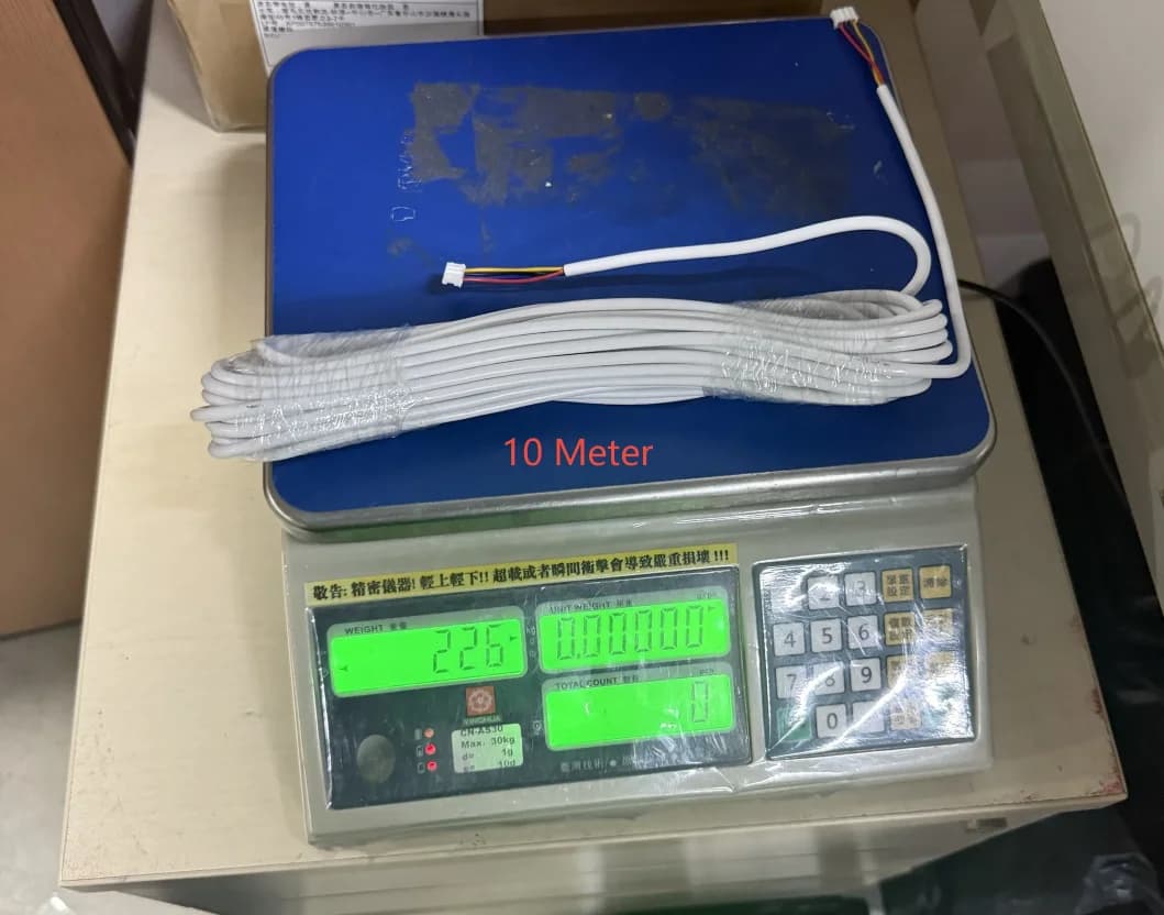 ANJIELO Câble de système d'interphone vidéo à 4 fils avec terminal à 4 broches Connecteur mâle 10M 20M 30M