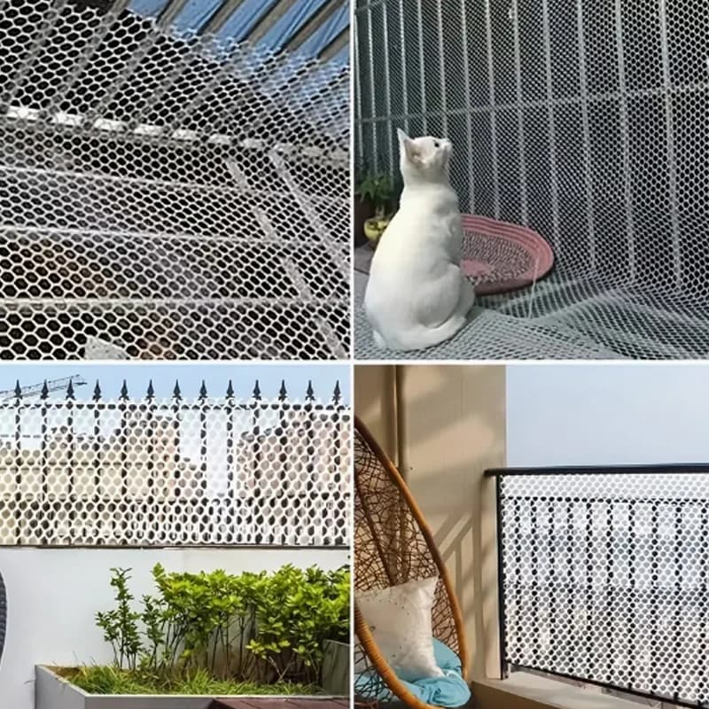 Filet de protection en PE pour balcon