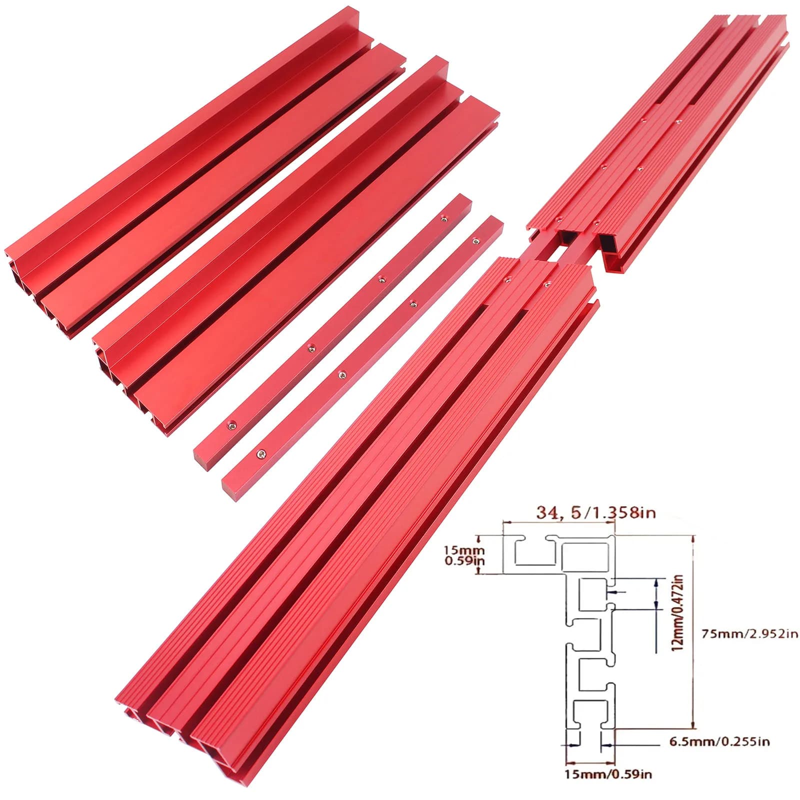 1 ensemble de clôture d'épissure de 80cm avec bandes de connexion