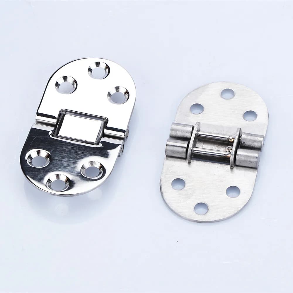 Charnières de porte en acier inoxydable