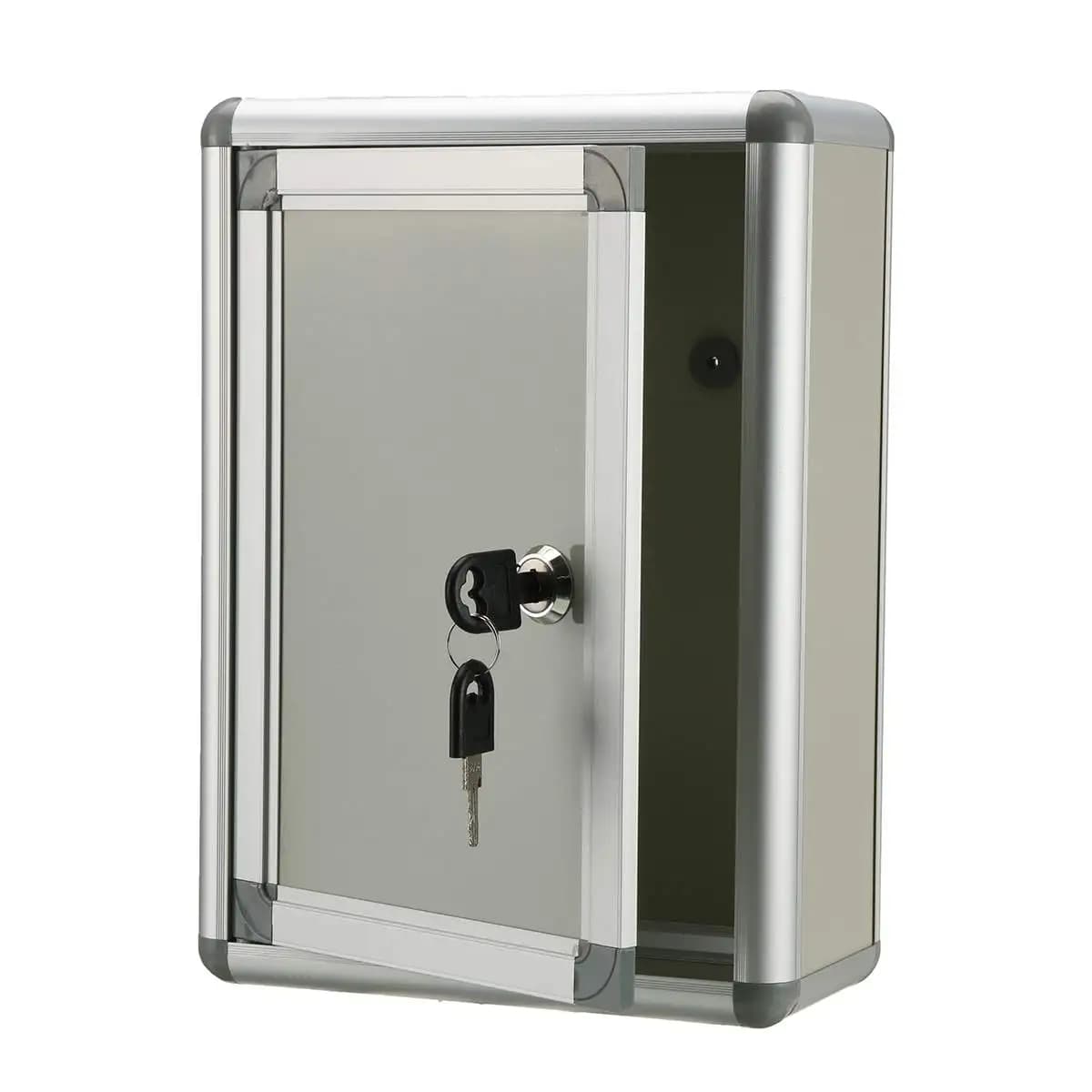 Boîte à courrier murale en alliage d'aluminium de 11 pouces