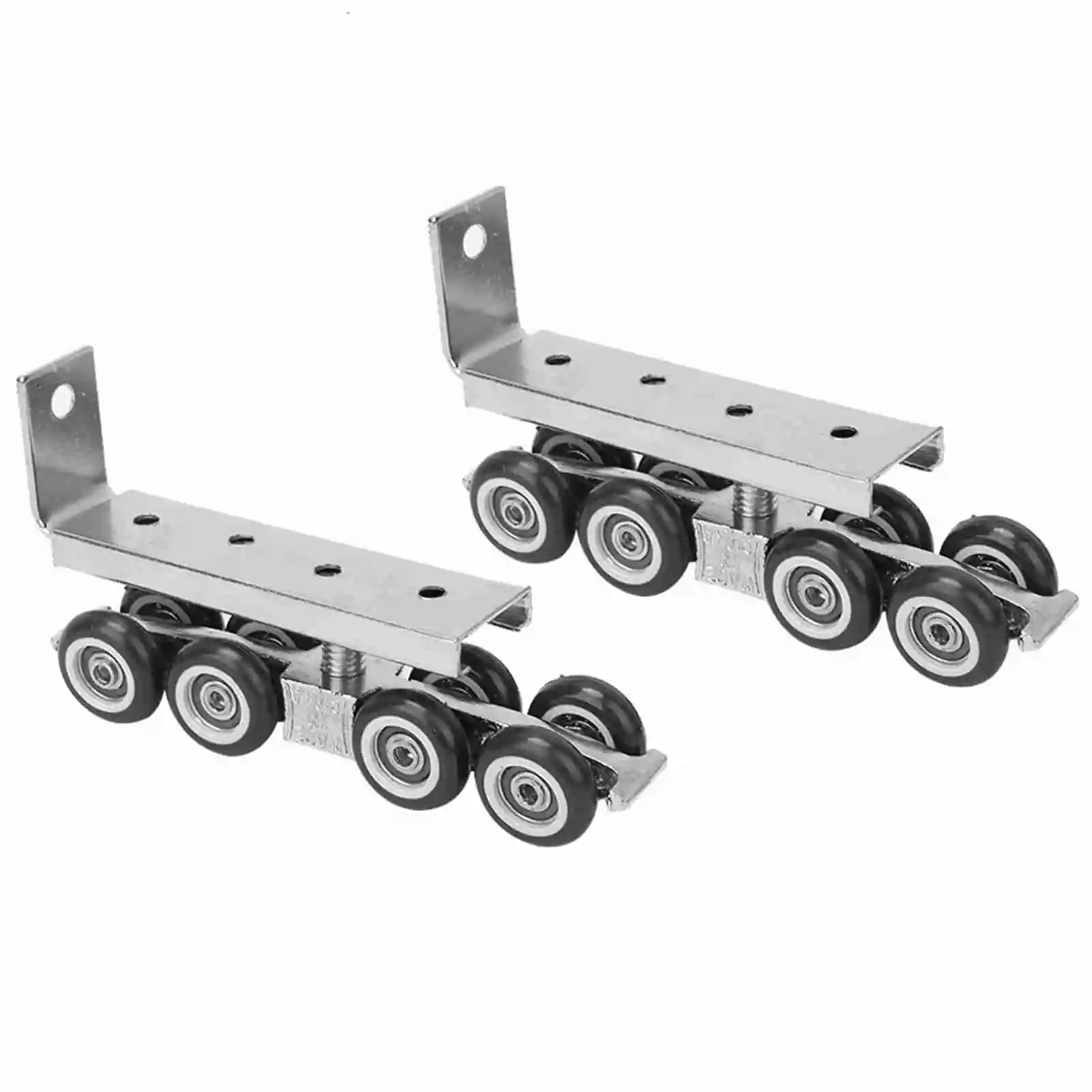 1 paire de 8 roues de rouleaux de porte coulissante