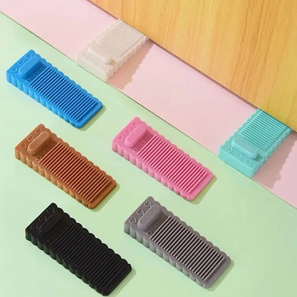 Butoir de porte créatif en PVC et silicone