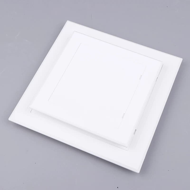 Porte d'accès en PVC blanc universelle
