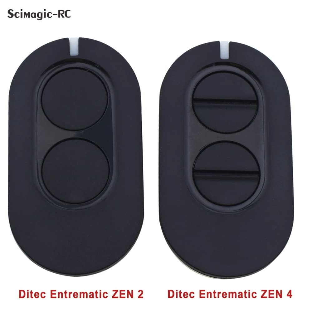 DITEC GOL4 BIXLG4 BIXLP2 BIXLS2 Entrematic ZEN2 ZEN4 ZEN2W ZEN4W Télécommande pour porte de garage 433.92MHz Rolling code gate opener fob