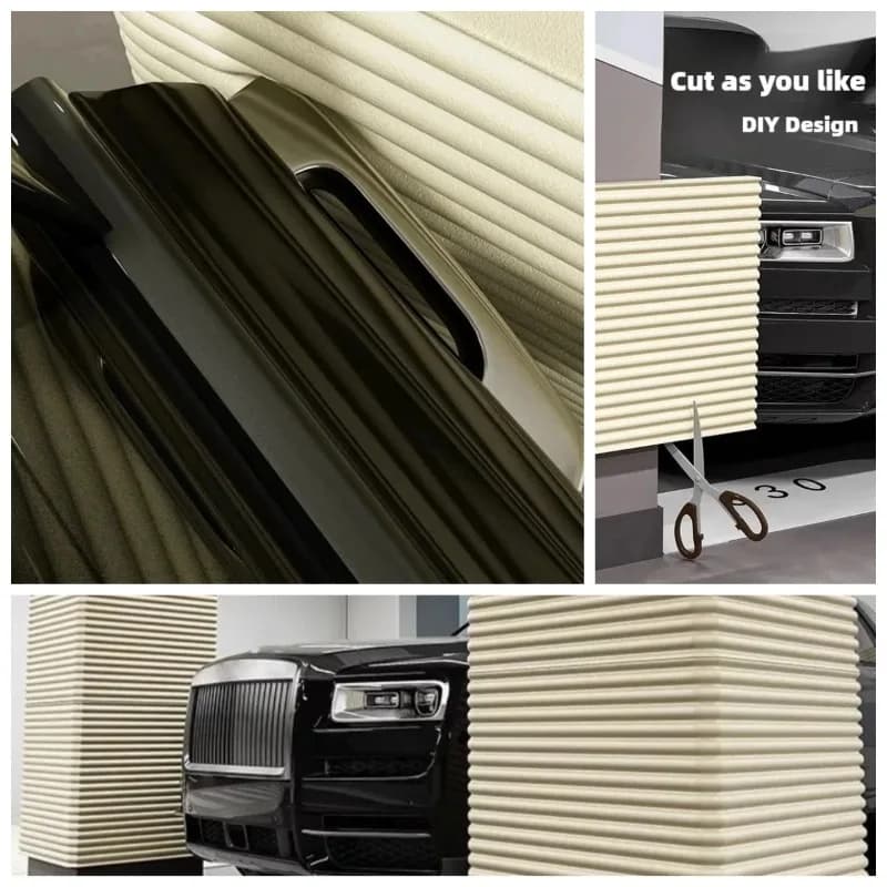 Protection Murale de Garage 2M/5M – Autocollant Protecteur de Poteau, Protection Anti-Collision pour Coin de Porte de Voiture, Tampon de Sécurité pour Stationnement, Protection de Pare-Chocs