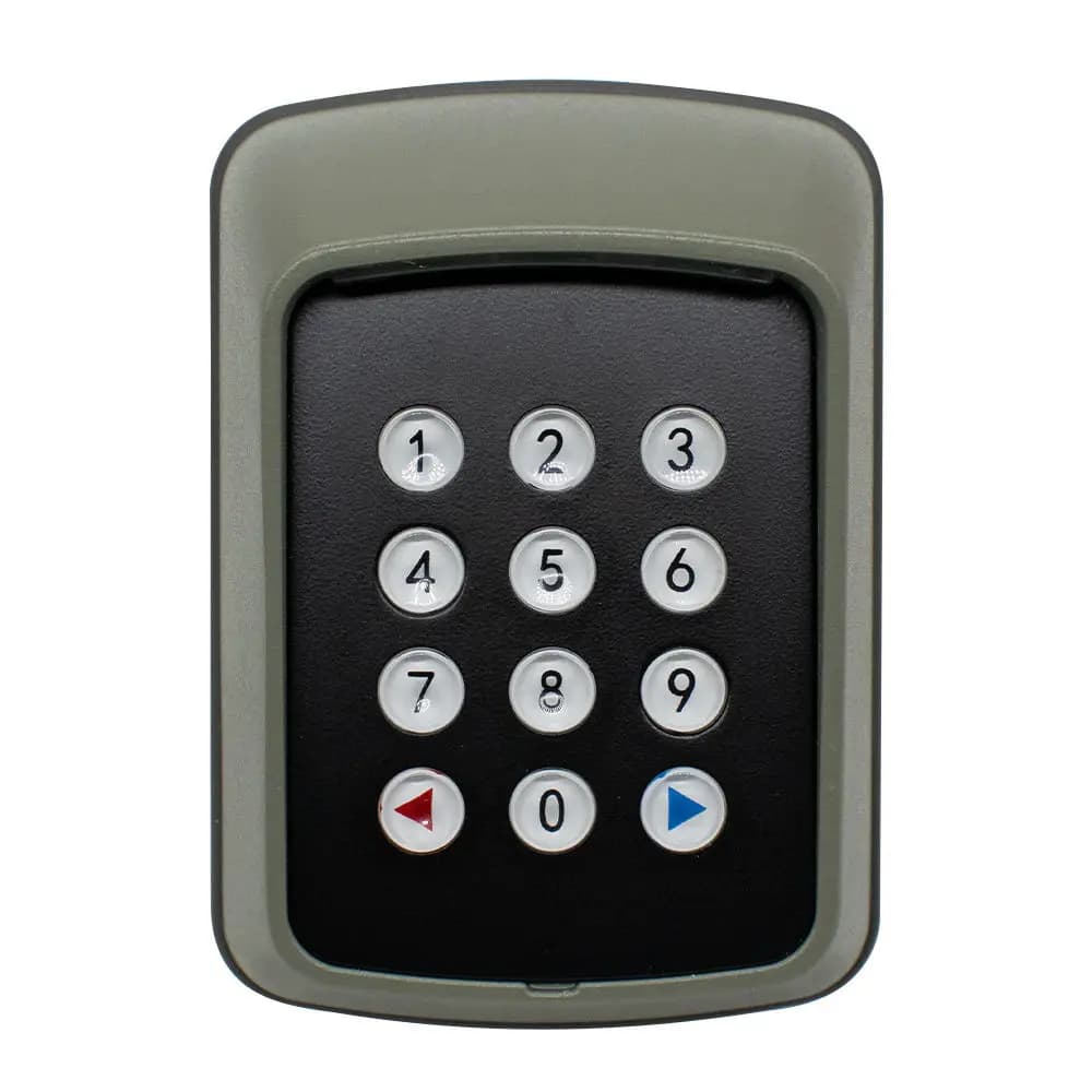 Clavier numérique sans fil étanche 433 MHz à code roulant pour ouvre-porte d'entrée – Sécurisé et durable