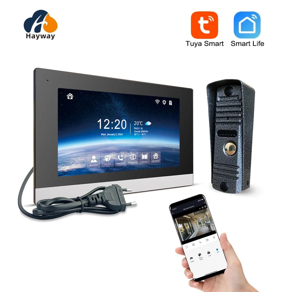Hayway – visiophone intelligent avec interphone vidéo 1080P