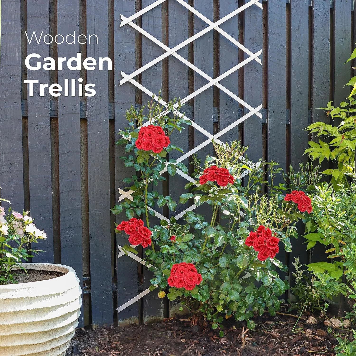 Treillis de jardin extensible