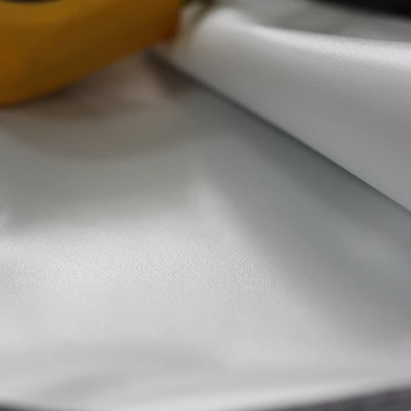 Écran de projection frontal haute luminosité, simple et portable, en tissu sans cadre, avec œillets, blanc mat, 4K