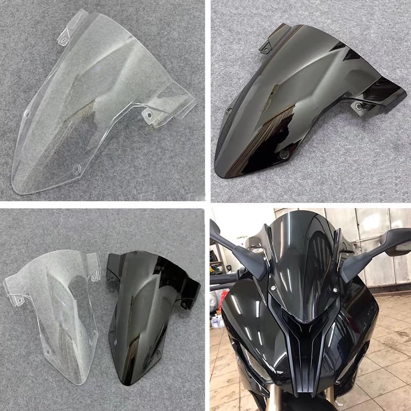 Pare-brise à Double bulle pour moto, pour BMW S1000RR S 1000 RR 1000RR 2019 2020 2021 2022 2023 2024 2025