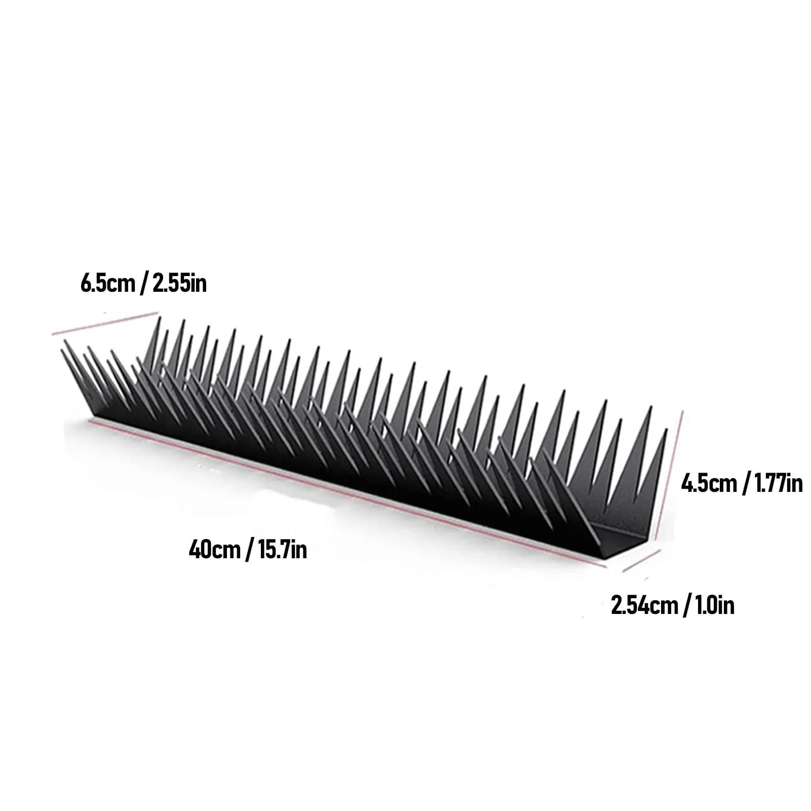 Pointes de clôture en métal, dissuasif pour animaux, anti-escalade, anti-vol, pointes de sécurité pour murs, pointes de sécurité pour murs extérieurs