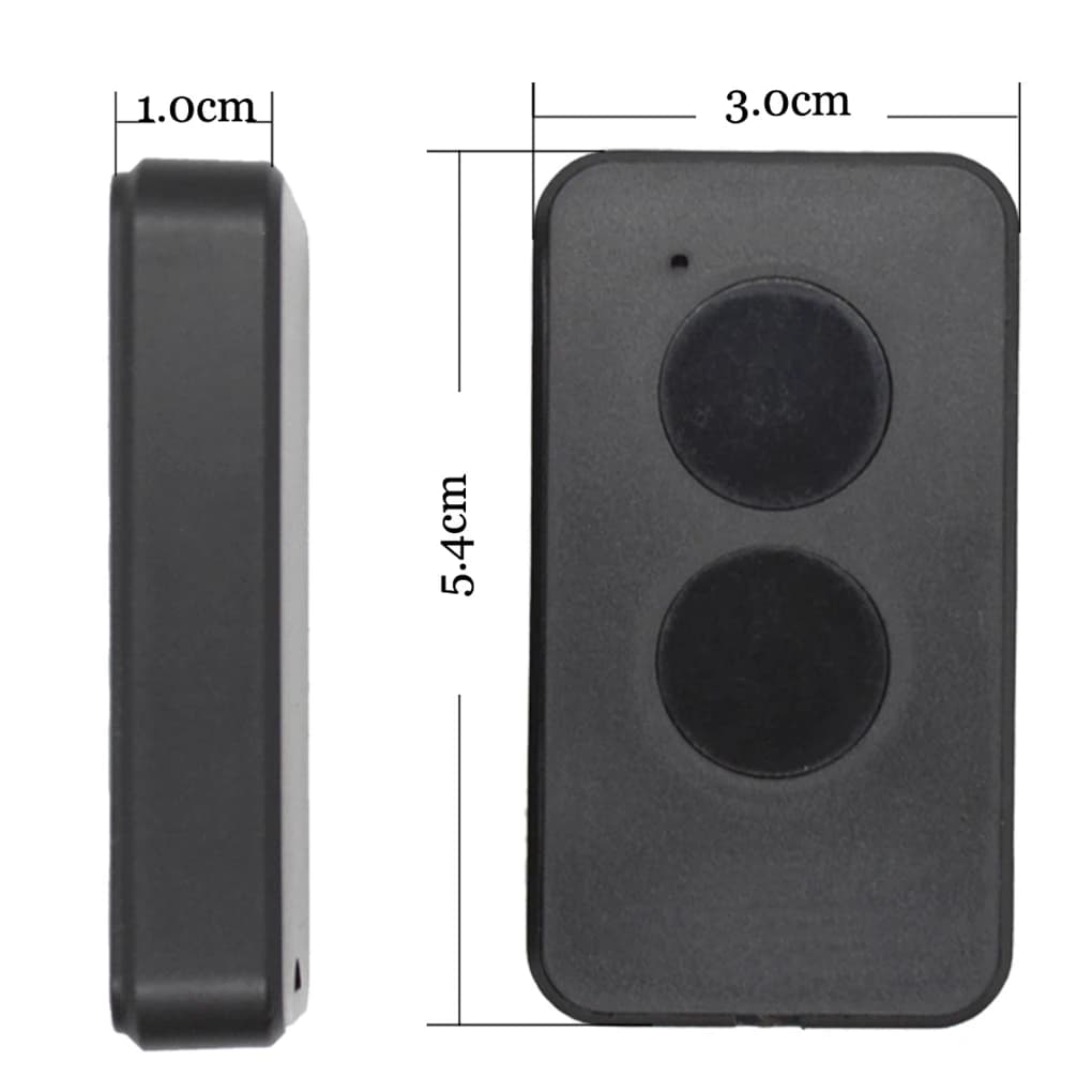 DOORHAN – transmetteur de porte de Garage-2 télécommandes à Code roulant 433MHz