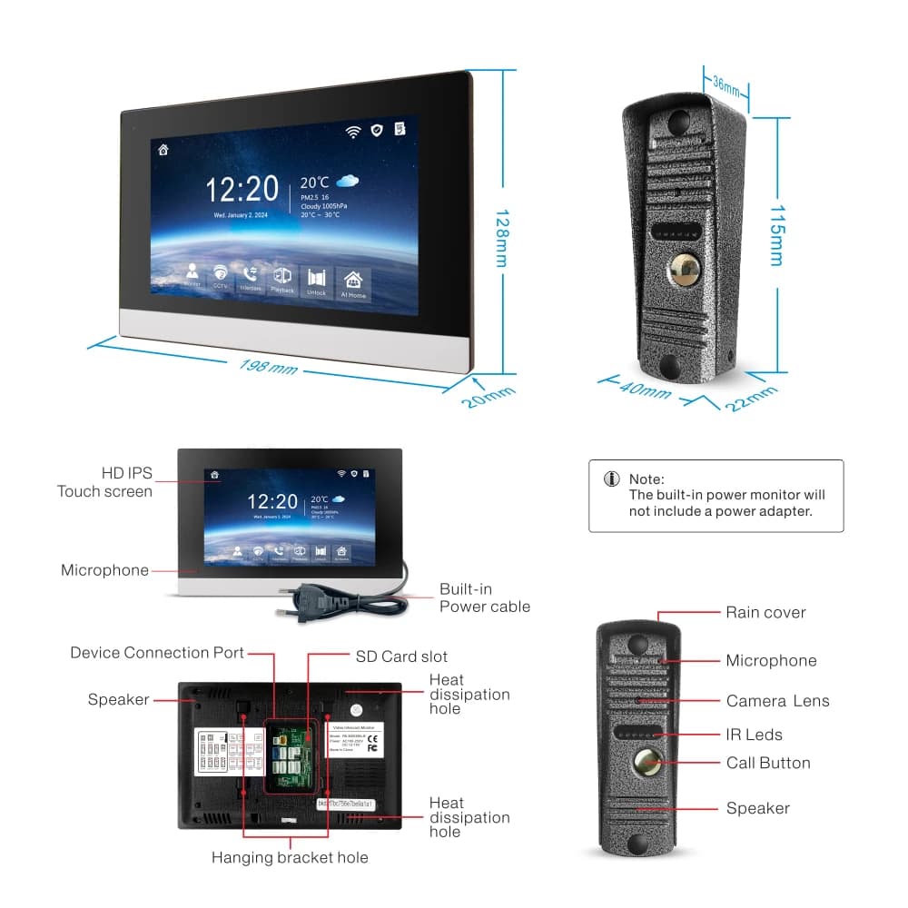 Hayway – interphone visuel pour maison