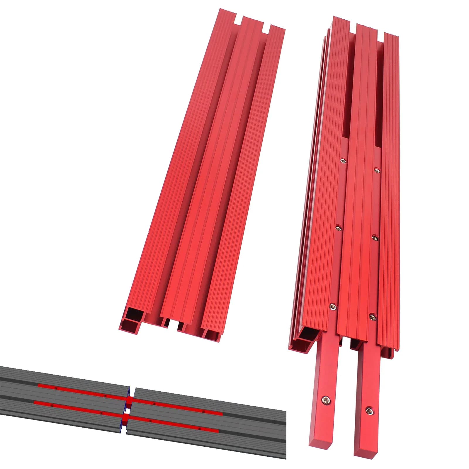 1 ensemble de clôture d'épissure de 80cm avec bandes de connexion