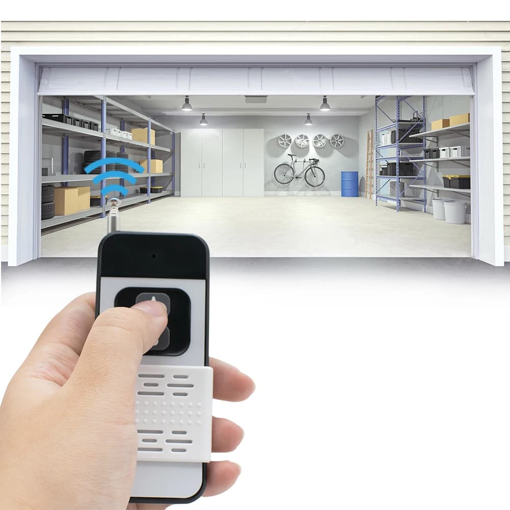 433MHz Télécommande haute puissance 1000m 1/2/4 Bouton Apprendre le code Porte de garage Ouvre-porte Interrupteur