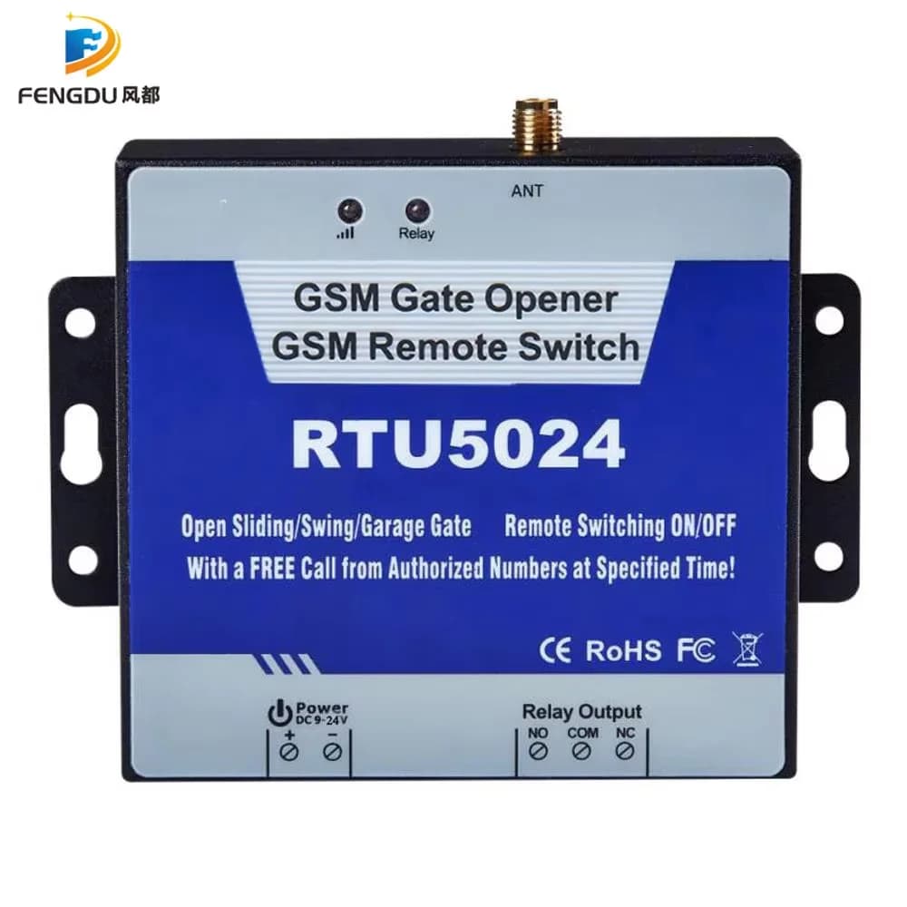 Module de contrôle GSM RTU5024 pour l'automatisation des portails