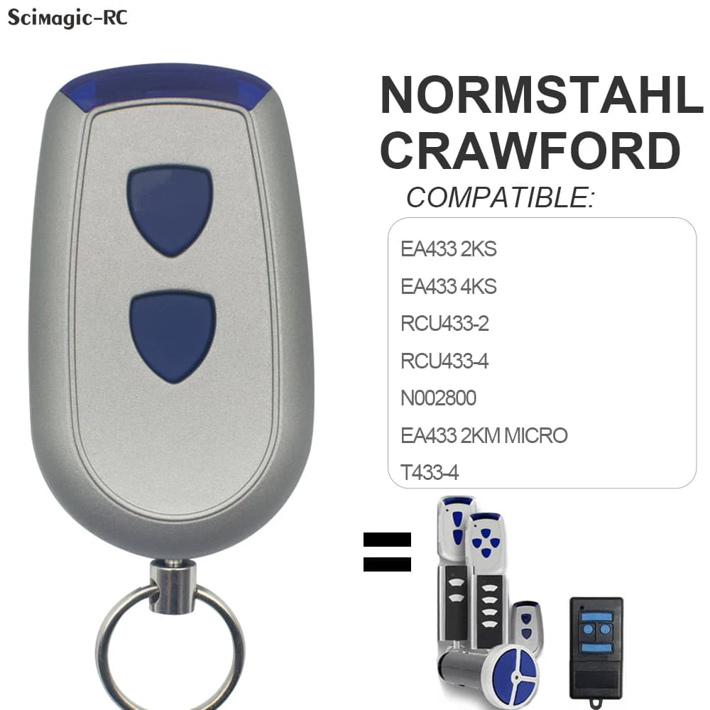 Normstahl – télécommande de porte de Garage en acier Standard